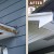 Gutter Repair, Handyman Before and After